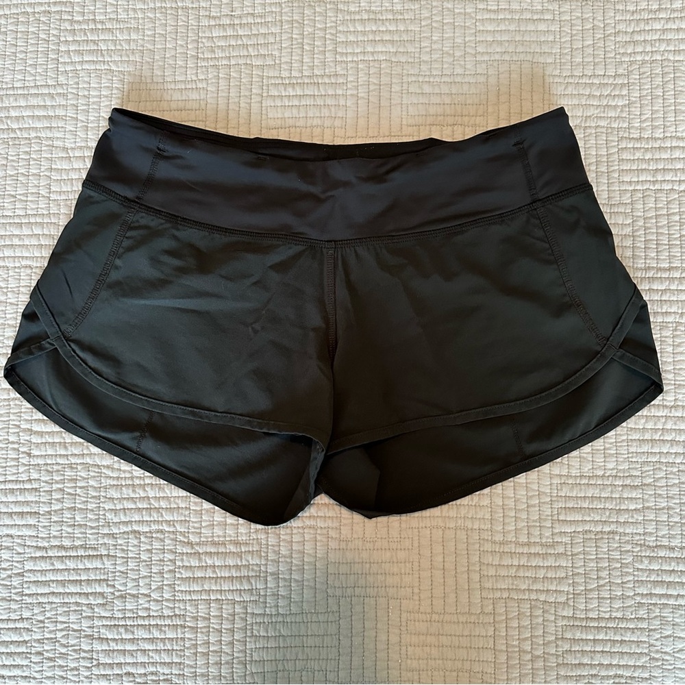 Lululemon Speed Short Black Size 6